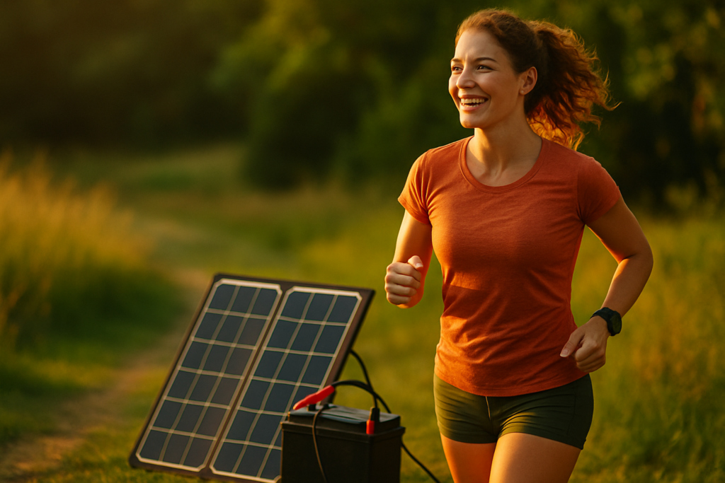 Power Up with 12V Battery Solar Panels