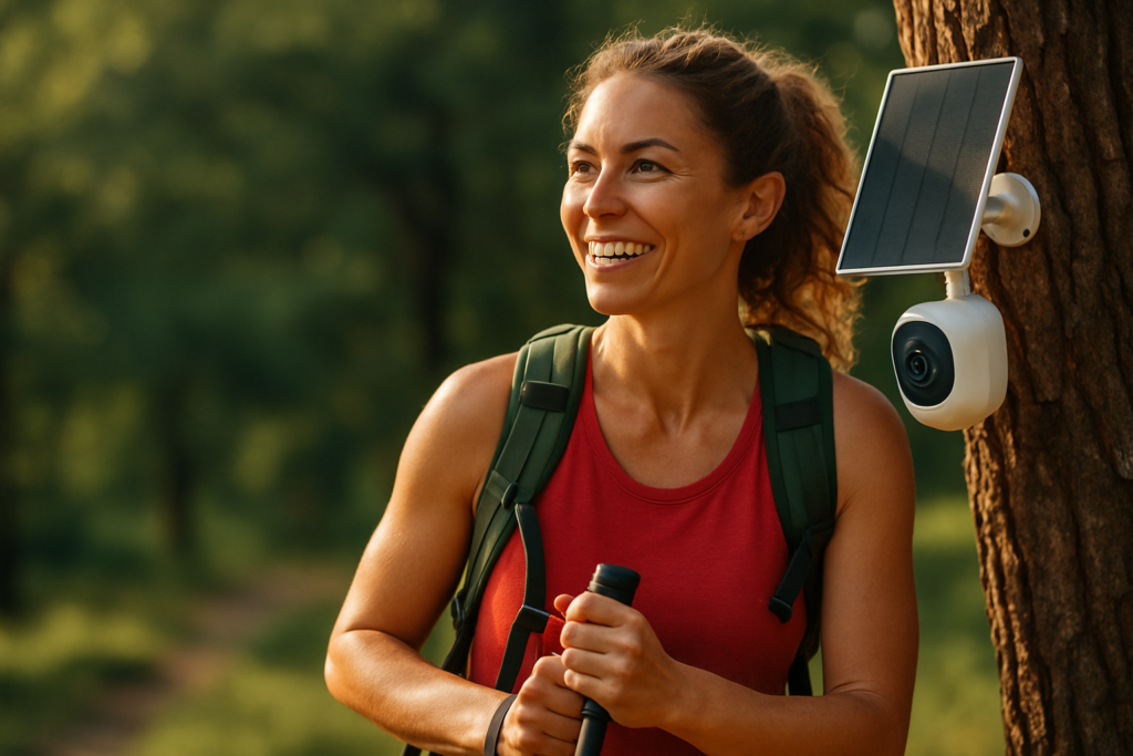 Power Your Security Camera with Solar Energy